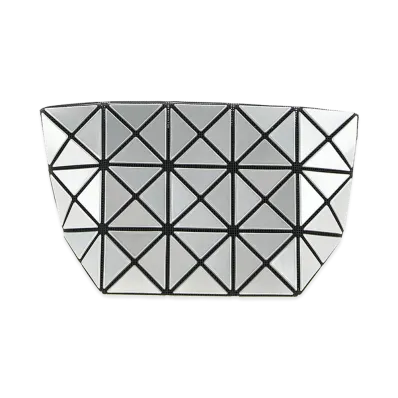 BAO BAO ISSEY MIYAKE Womens Prism Clutch "Silver"