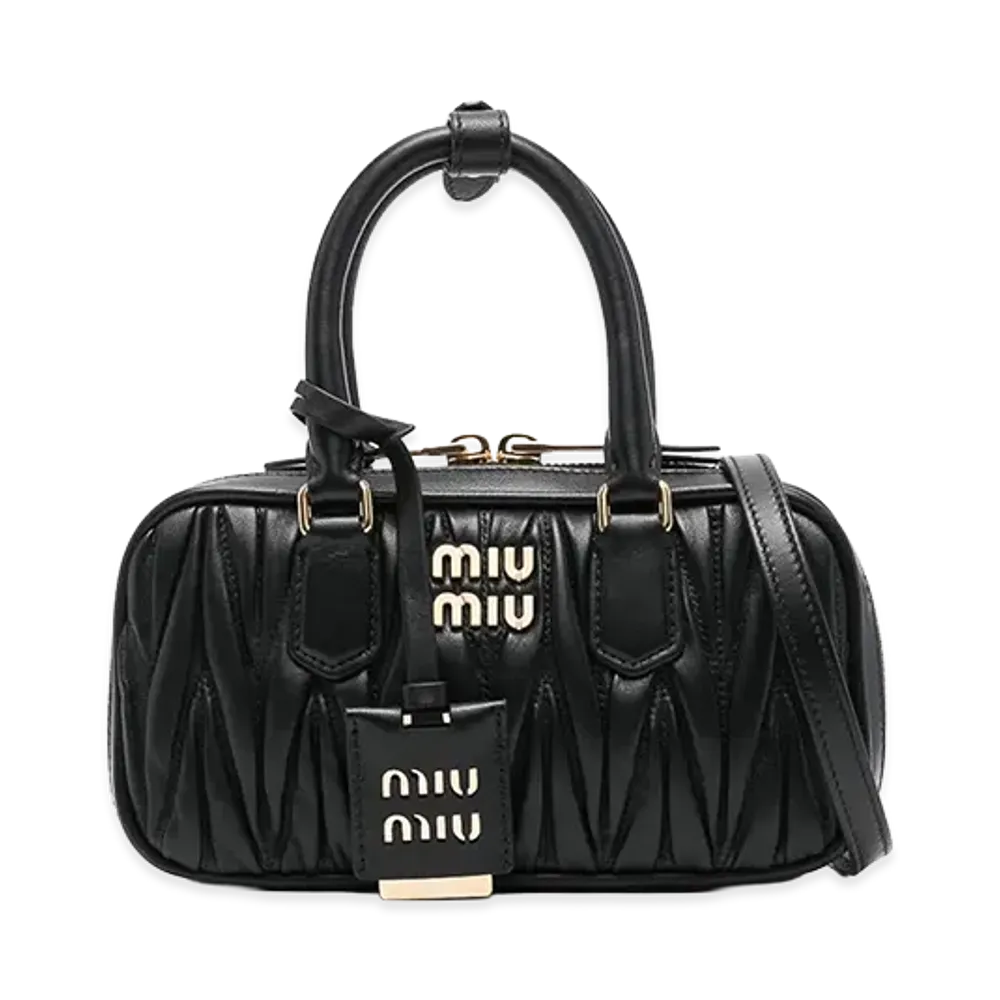 MIU MIU Women's Arcadie Tote Bag "Black"