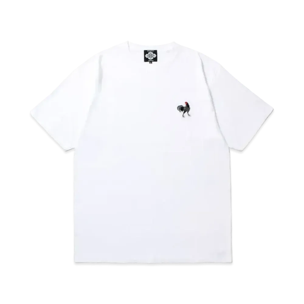 APHRODITEGANG Gakkin x Budspool Shamo S/S Tee "White"