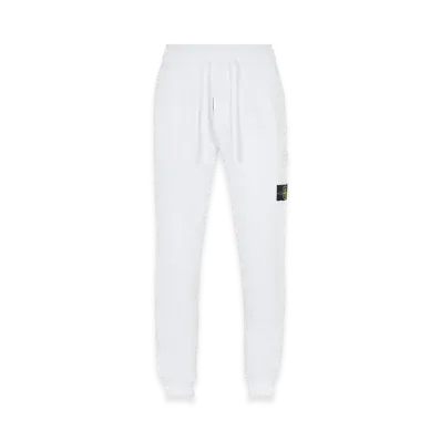 Stone Island 64551 Cotton Fleece Cargo Pants - 22SS "White"