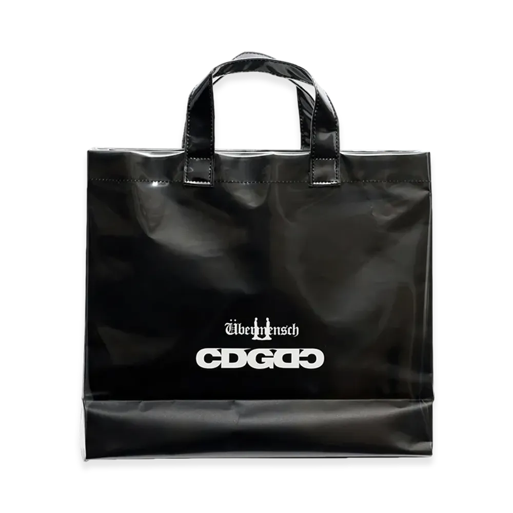 COMME des GARCONS CDG x G-DRAGON Ubermensch Paper PU Bag "Black"