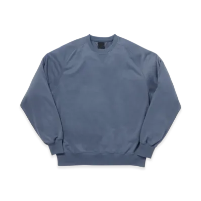 DAIWA PIER39 Tech Sweat Crew Freedom Sleeve "Smoke Blue"