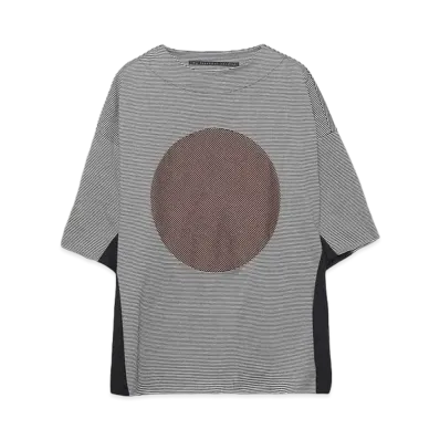 my beautiful landlet BORDER S/S T Exclusive "OFF WHITE/BROWN"