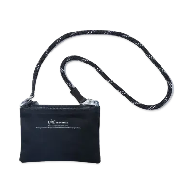 F/CE. W.R Canvas Mini Clutch "Black"