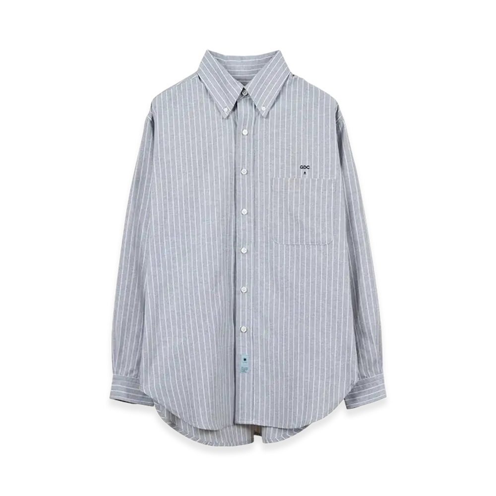 GDC Stripe Shirt "Charcoal"