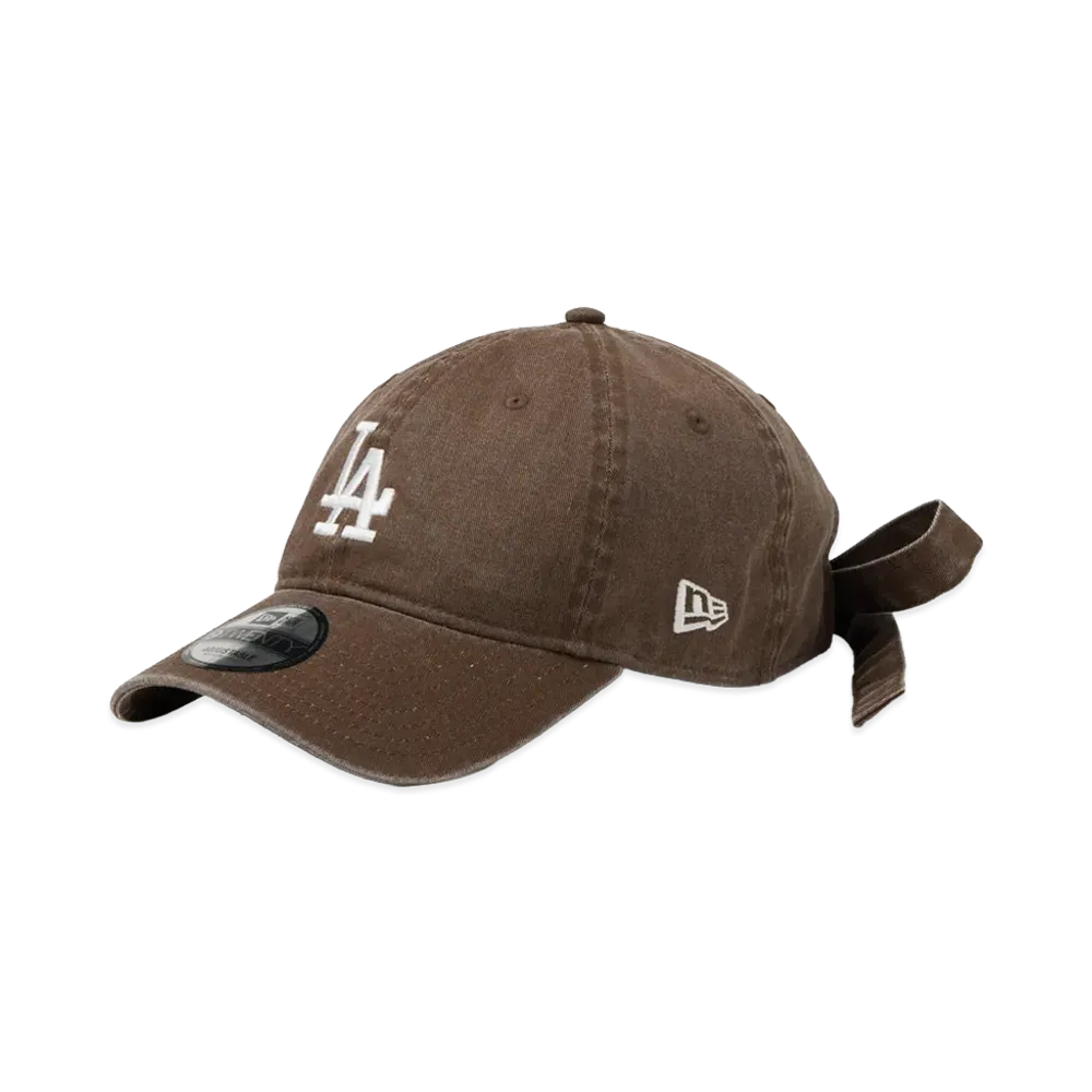 NEW ERA 9Twenty Black Label SS26 Los Angeles Dodgers Ribbon Strap "Italian Wash Brown"