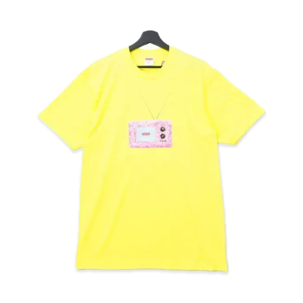 シュプリーム TV Tシャツ "イエロー"