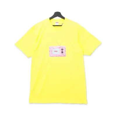Supreme TV Tee "Yellow"