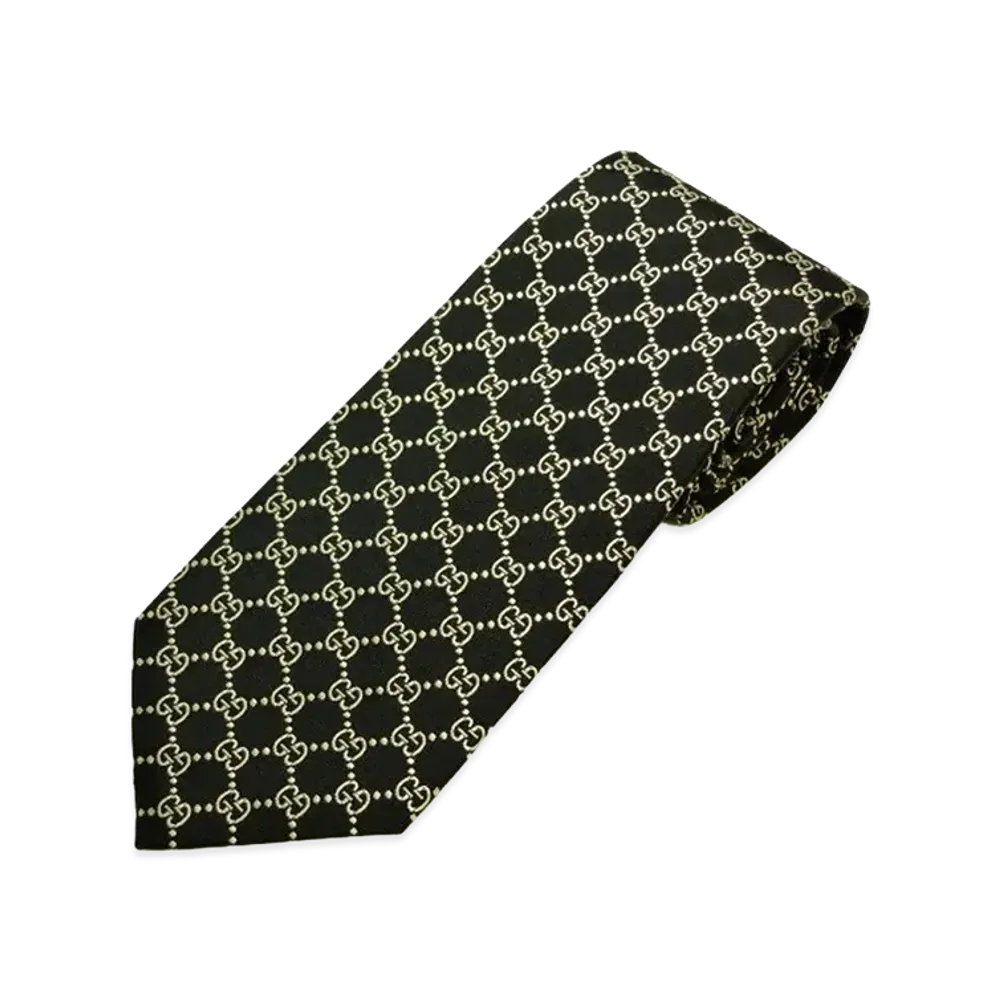 GUCCI Fendin Tie "Black/Gold"