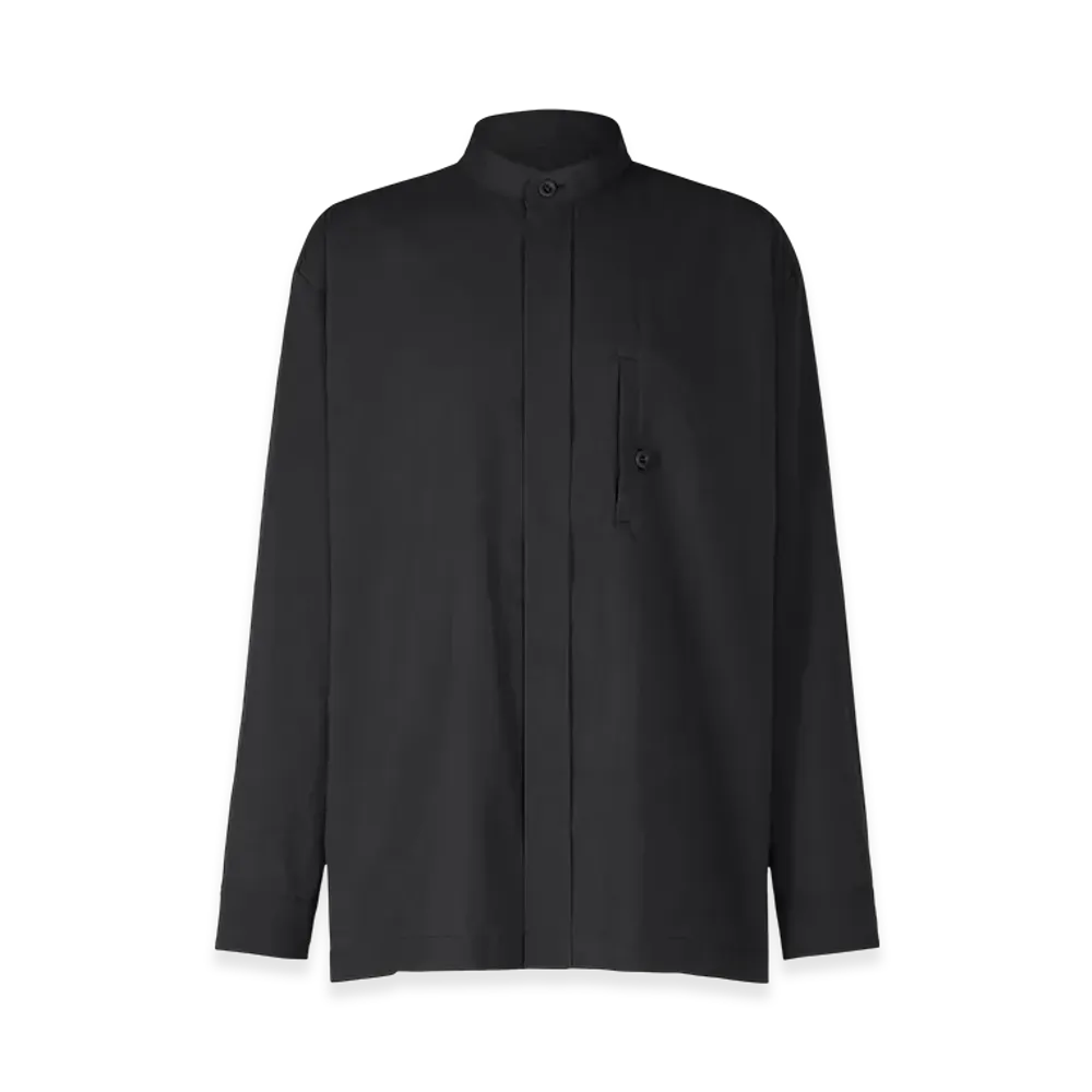 IM MEN White Shirt "Black"