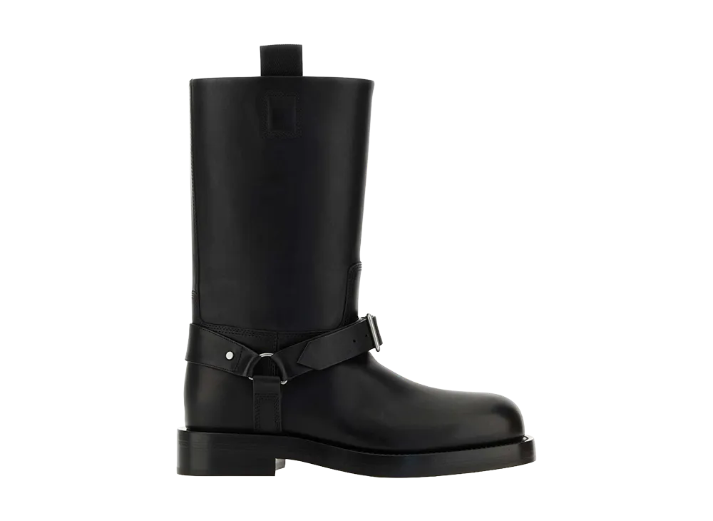 Burberry Leather Ankle Boots "Black"