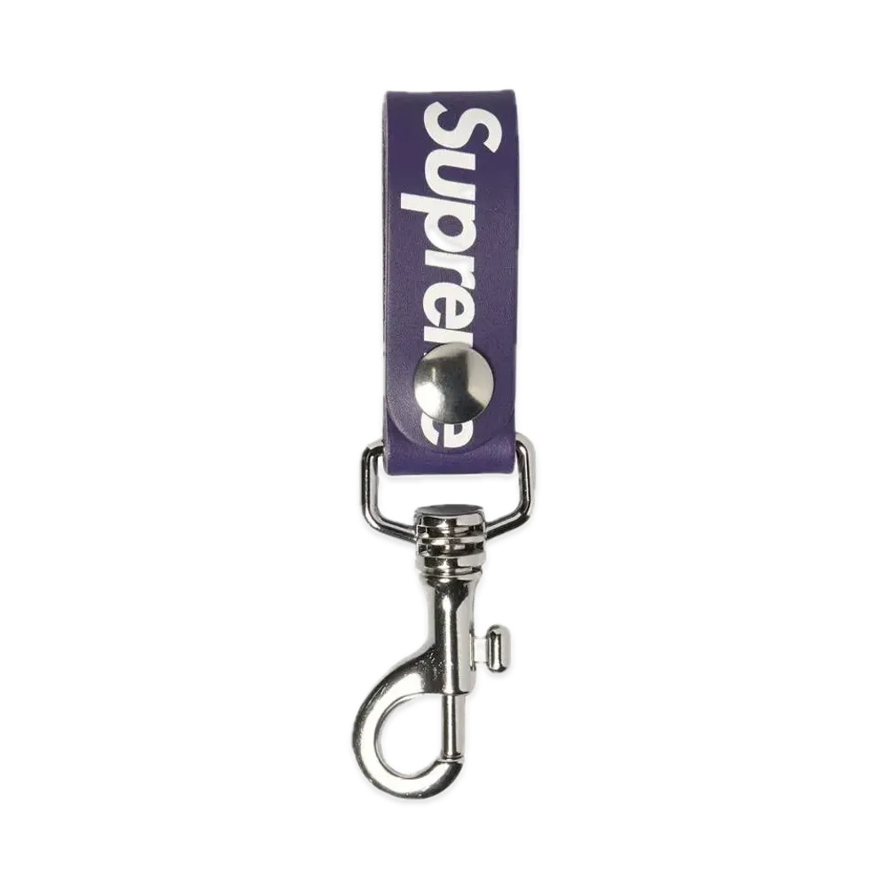 Supreme Leather Key Loop 