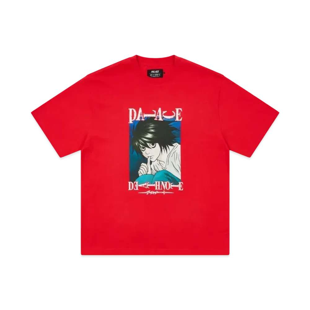 PALACE x DEATH NOTE T-Shirt "Red"
