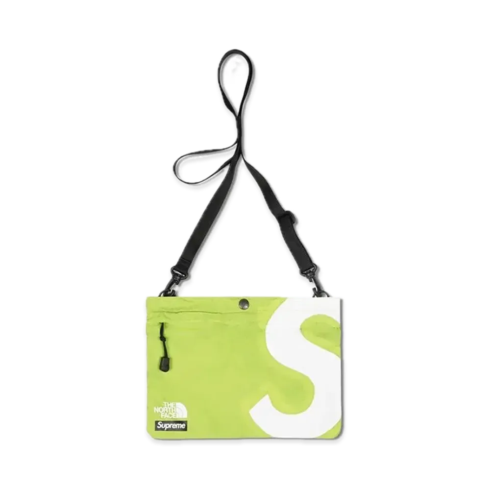 Supreme x The North Face S Logo Shoulder Bag "Green"