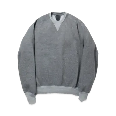DAIWA PIER39 Tech Sweat Crew Freedom Sleeve "Salt/Pepper"