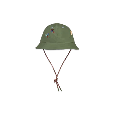Barbour x Paul Smith Lure Bucket Hat "Khaki"