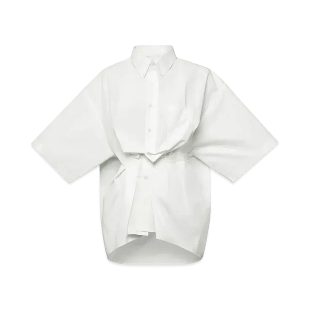 Maison Margiela Women's Cotton Poplin Shirt "White"