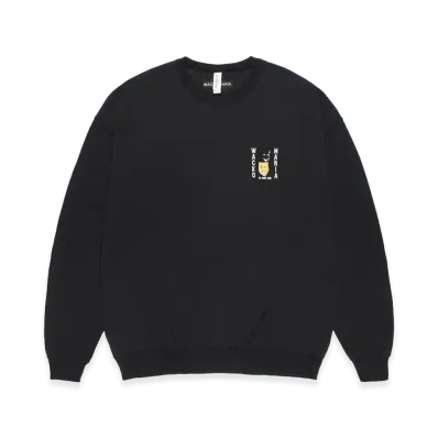 WACKO MARIA Sweat Shirt "Black"