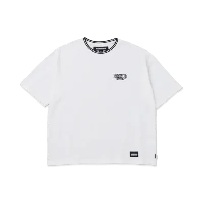 NEIGHBORHOOD Pique Crewneck SS "White"