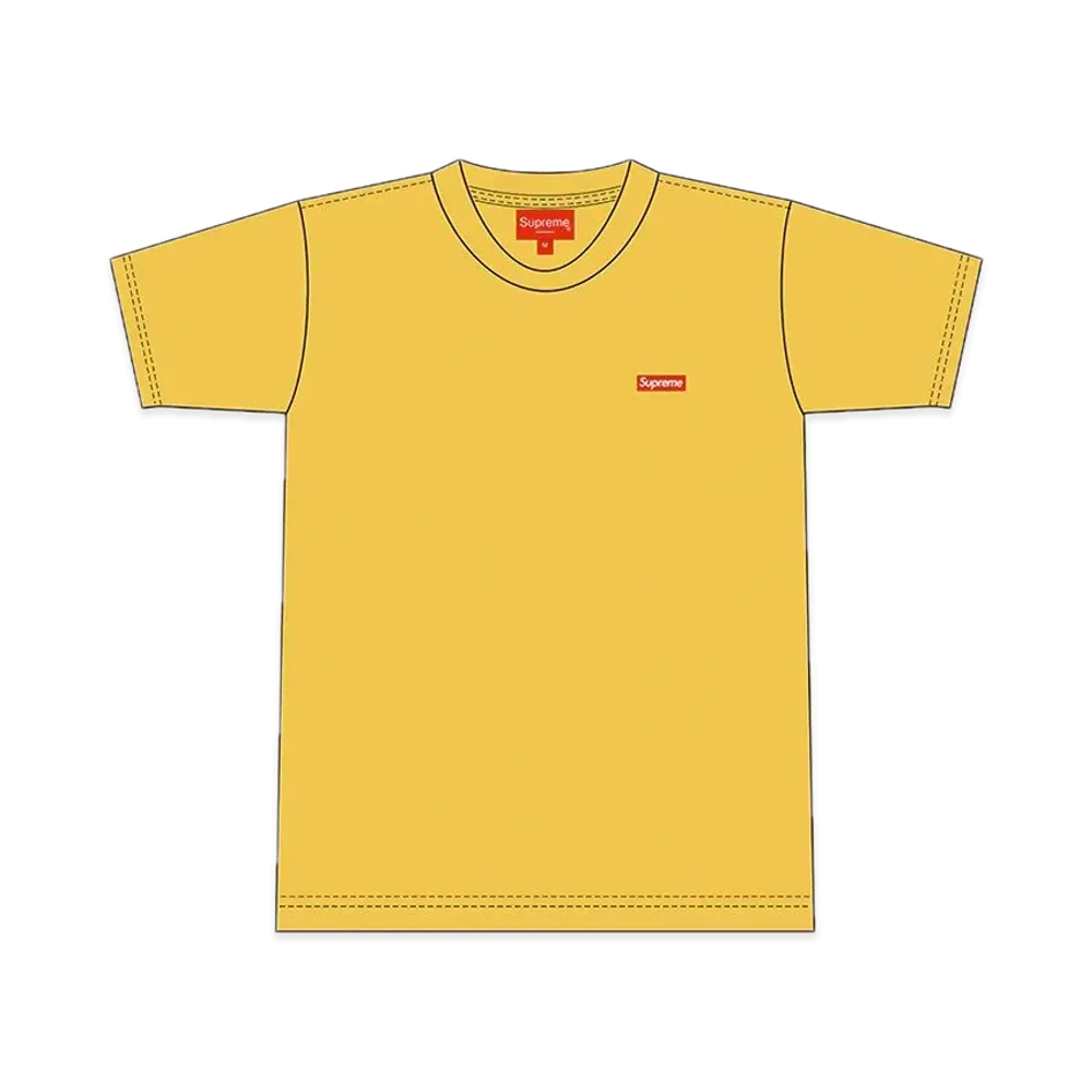 シュプリーム スモール ボックス Tシャツ "イエロー"(21SS)