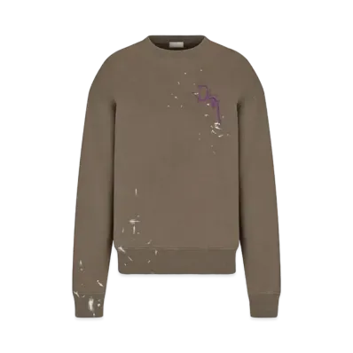 Dior x Cactus Jack Sweat Shirt (Oversize Fit) "Brown"
