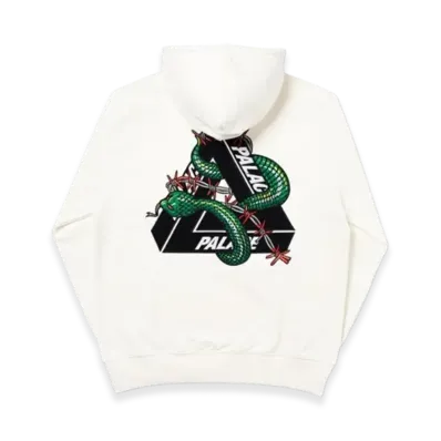PALACE Hesh Mit Fresh Hood "White"