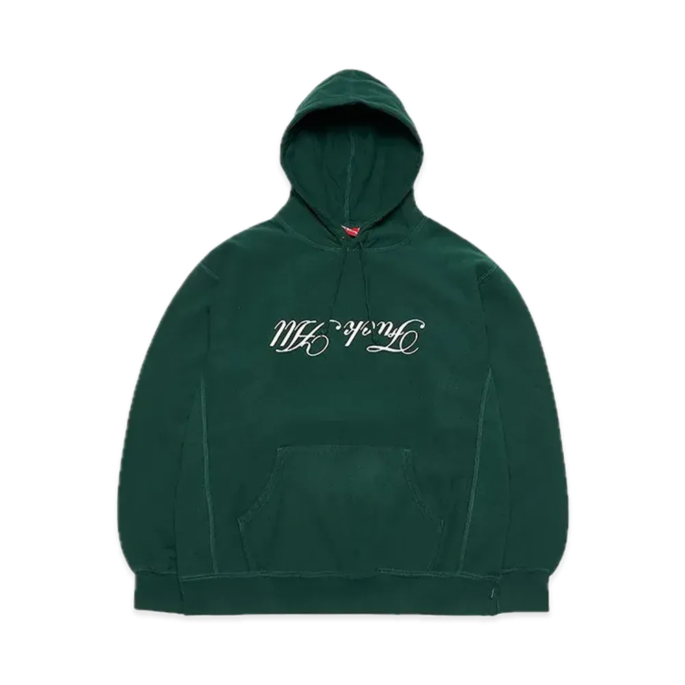 Supreme Jamie Reid Fuck All Hooded Sweatshirt "Green"