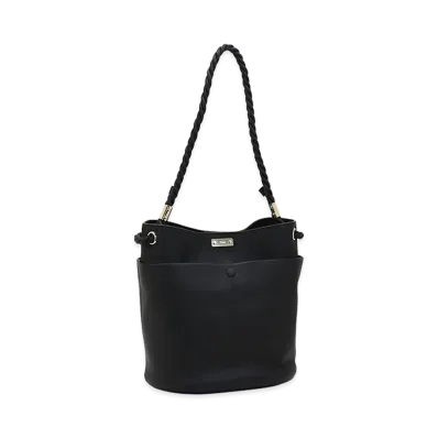 Chloe Women's Key Medium Bucket Bag "Black"