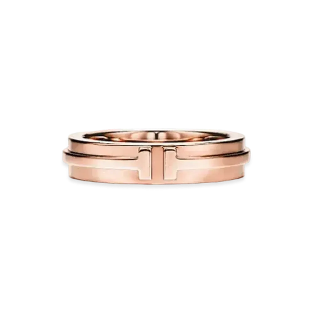 Tiffany & Co. Tiffany T Narrow Ring 18K "Rose Gold"