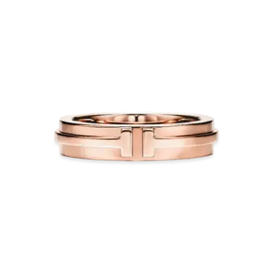 Tiffany & Co. Tiffany T Narrow Ring 18K "Rose Gold"