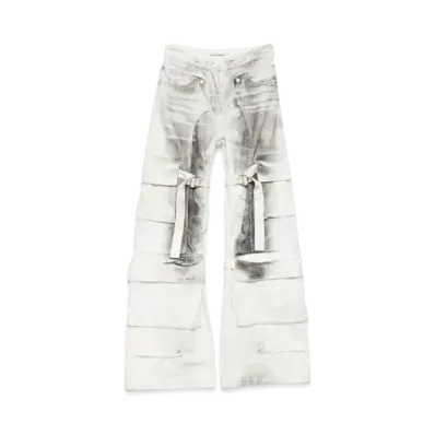 Acne Studios Cargo Jeans "White/Black"