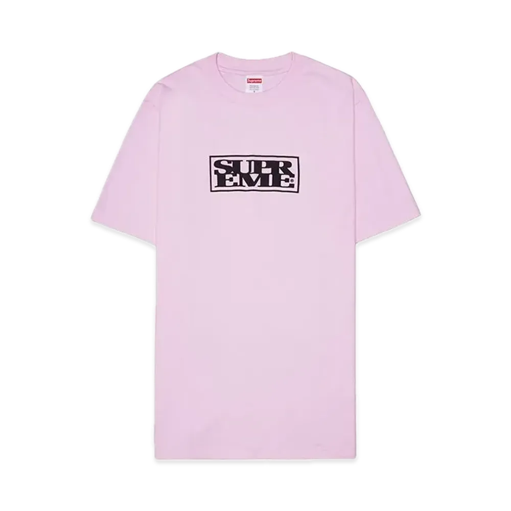シュプリーム コネクト Tシャツ "ライトピンク"