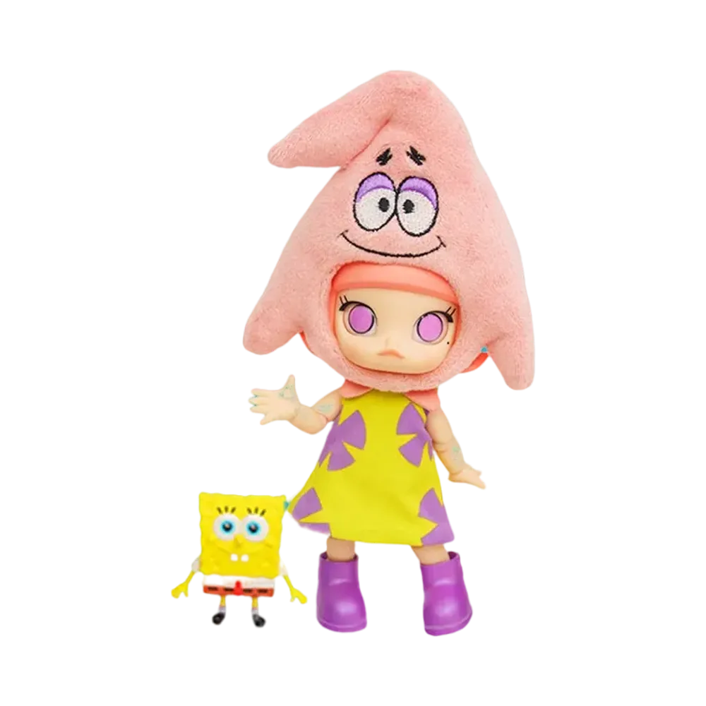 POP MART "BJD" MOLLY x PatrickStar action figure