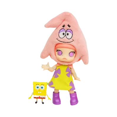 POP MART "BJD" MOLLY x PatrickStar action figure
