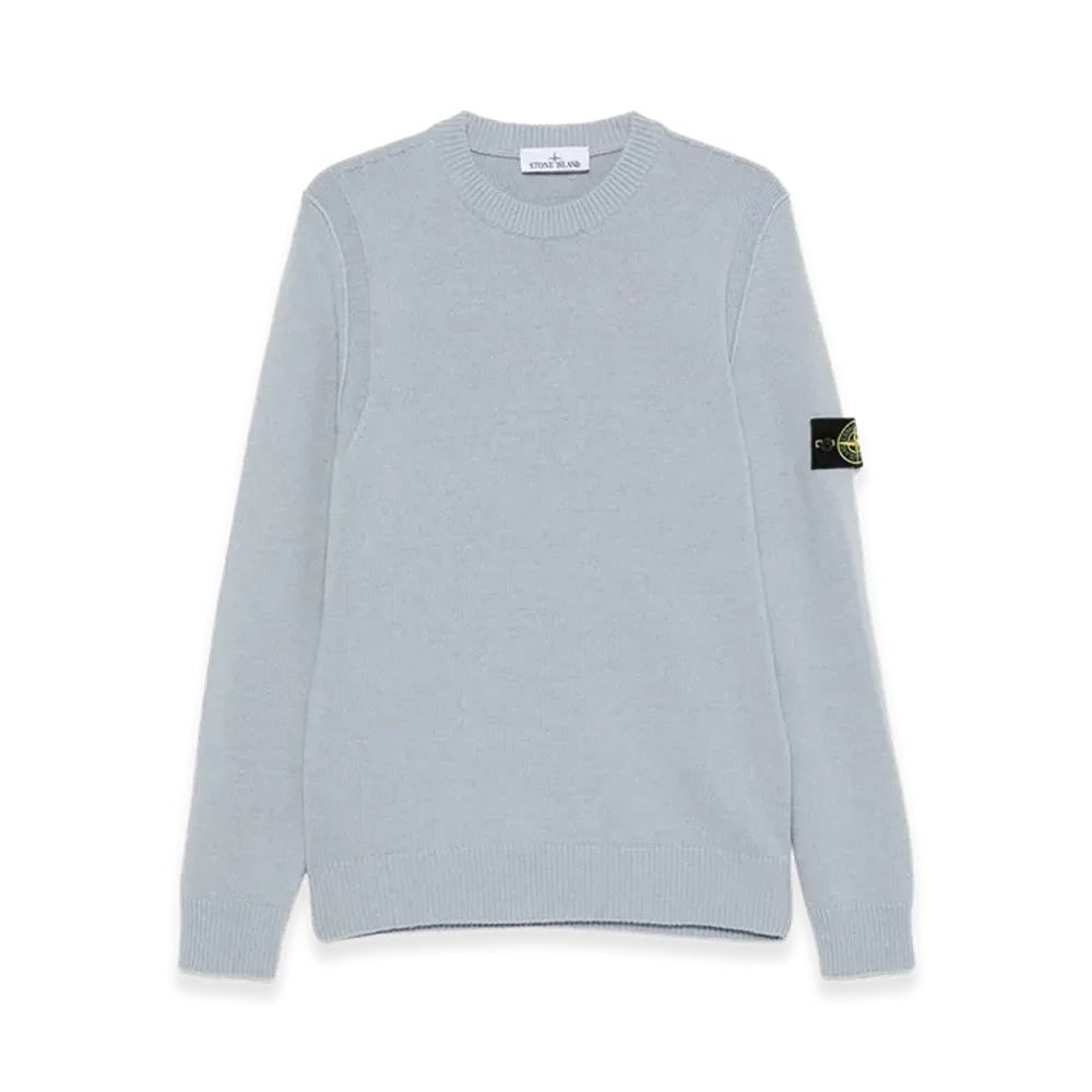 Stone Island Wool Blend Sweater "Light Blue"