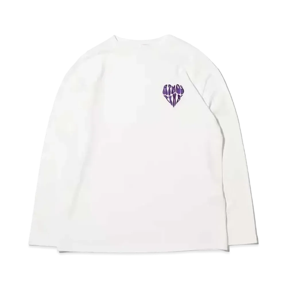 atmos pink Logo Embroidery Longy "White"