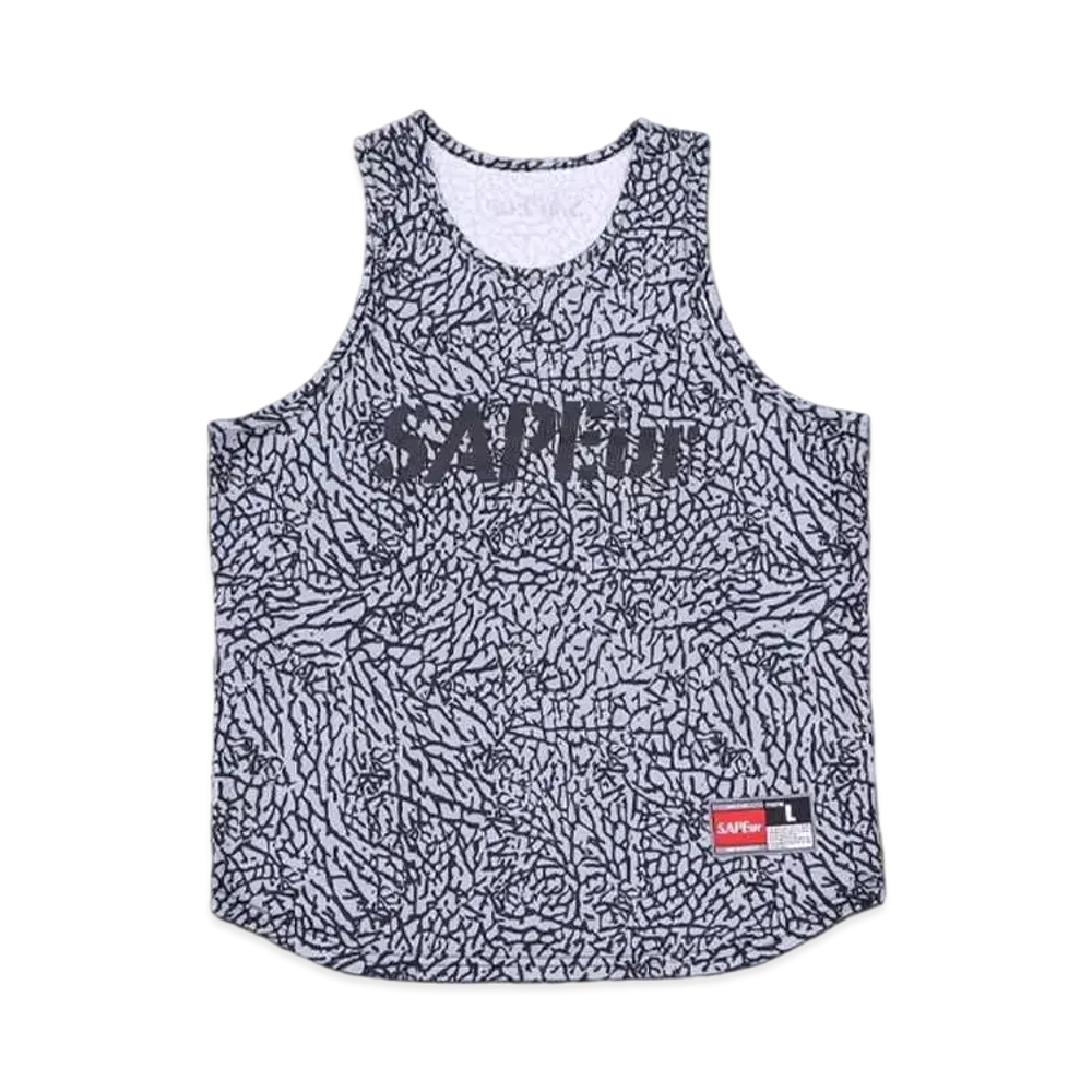 SAPEur LTD Sports Wear KIDs Dry Basic Tank Top "CEMENT" "Gray"