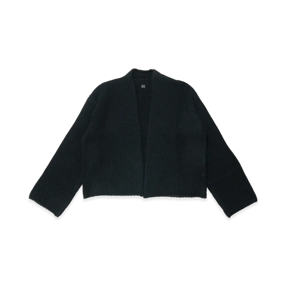 T.T Taiga Takahashi Women's Cashmere Cardigan "Black"