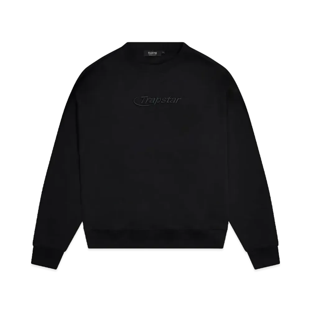 TRAPSTAR Hyperdrive Crew "Black"