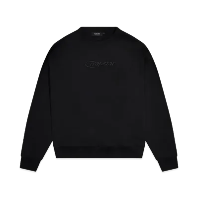 TRAPSTAR Hyperdrive Crew "Black"
