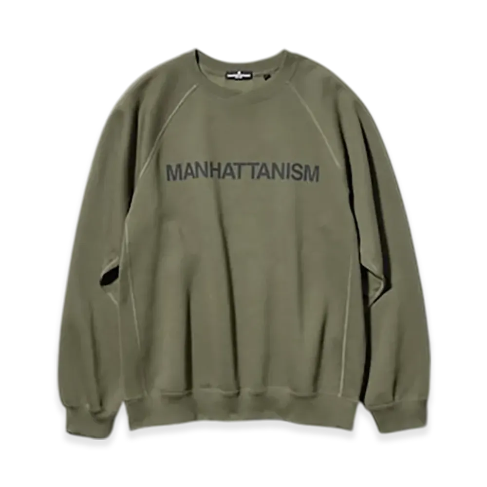 GU x ENGINEERED GARMENTS Heavyweight Sweatshirt Pullover "Olive"