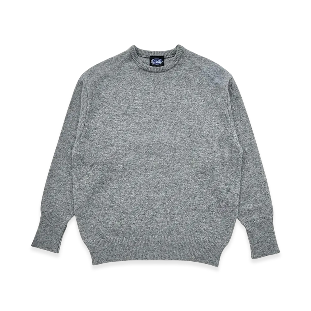 Creek Angler's Device Lambs Wool Knit "Grey"