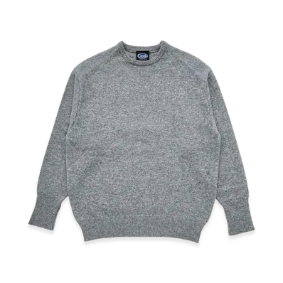 Creek Angler's Device Lambs Wool Knit "Grey"