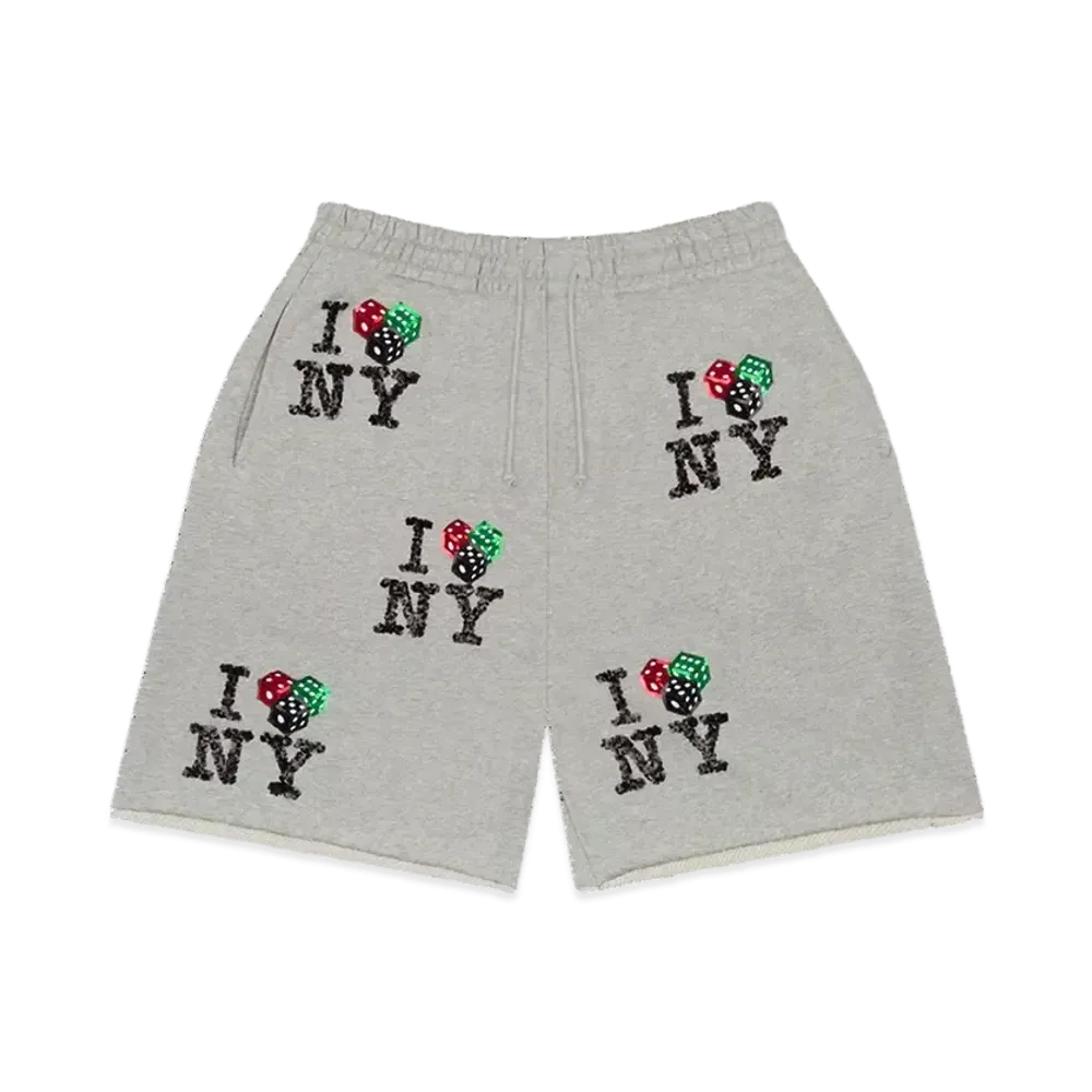 DENIM TEARS Cee-Lo NY Sweat Short "Grey"
