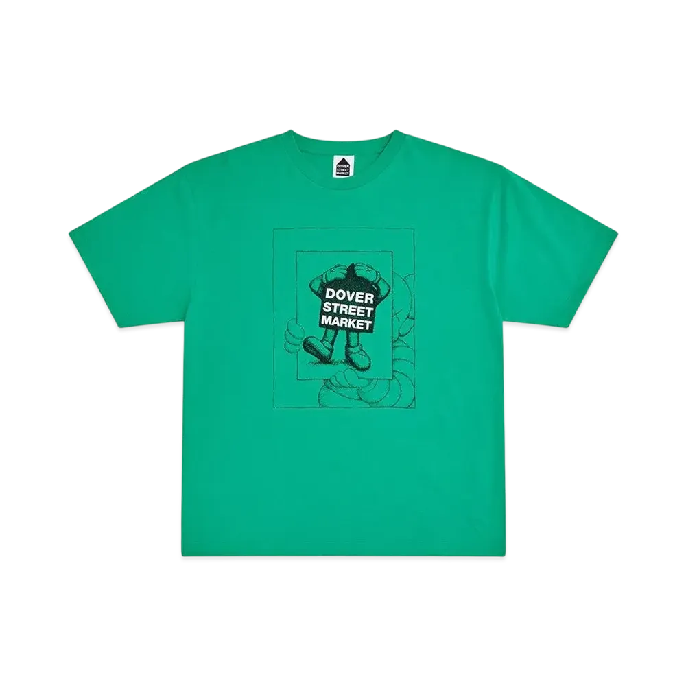 Dover Street Market (DSM) x KAWS Chum Tee "Green"