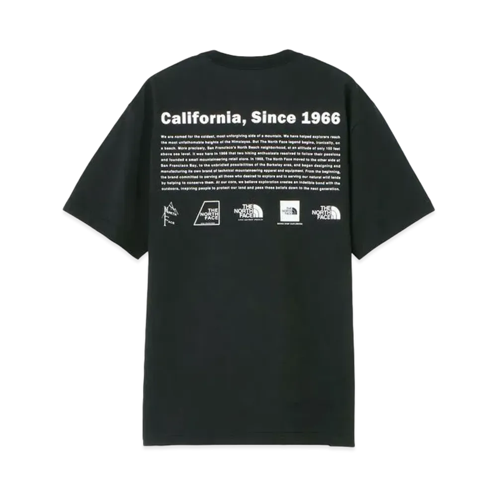 The North Face Short Sleeve Historical Logo Tee "Black"