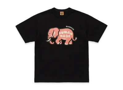 HUMAN MADE Bangkok Animal Graphic T-Shirt "Black"