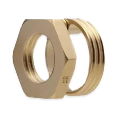 Maison Margiela Bolt & Nut Cutout Earring "Gold"
