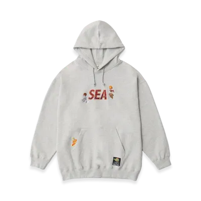 WIND AND SEA x SPACE JAM Hoodie "Gray"