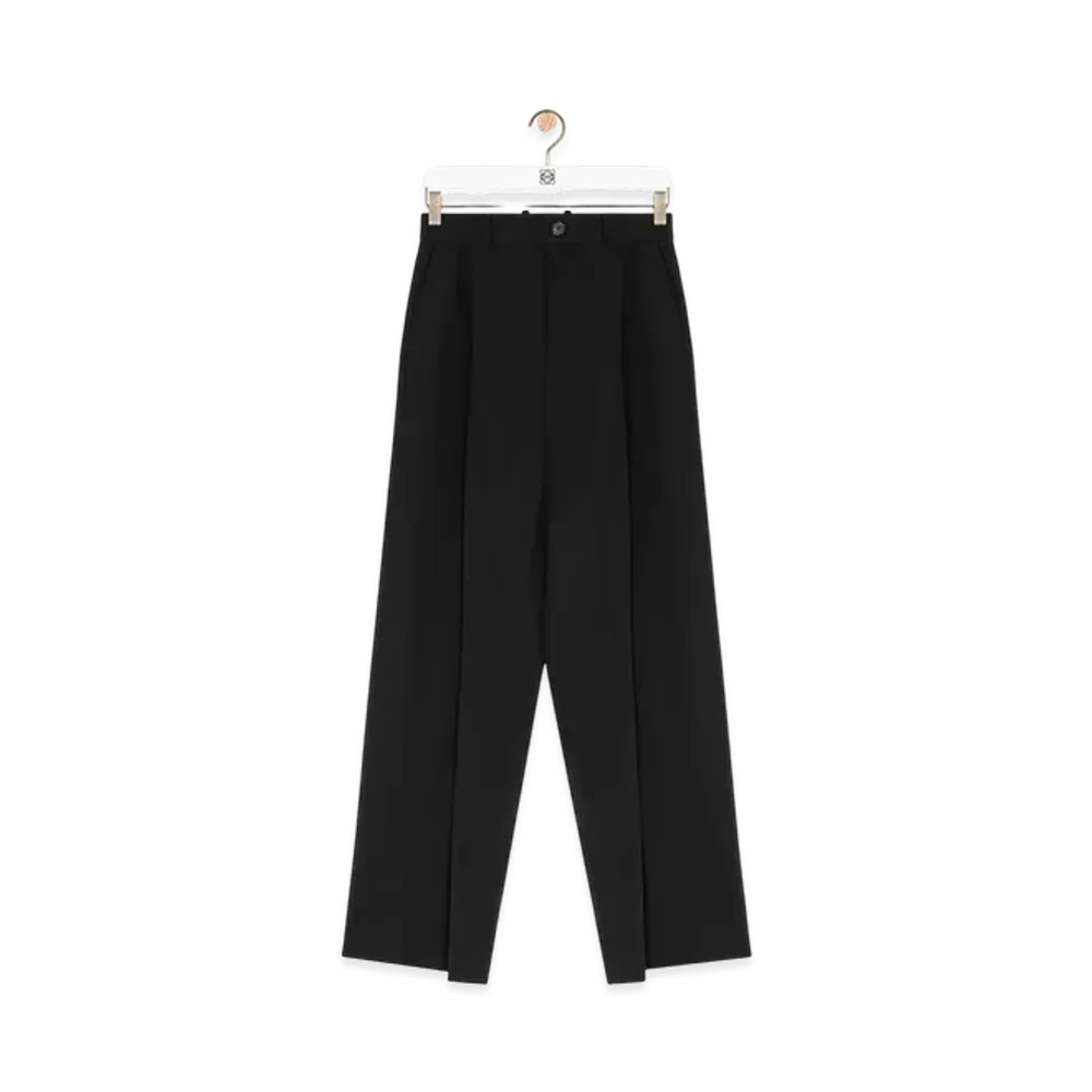 LOEWE Low-Crotch Trousers "Black"